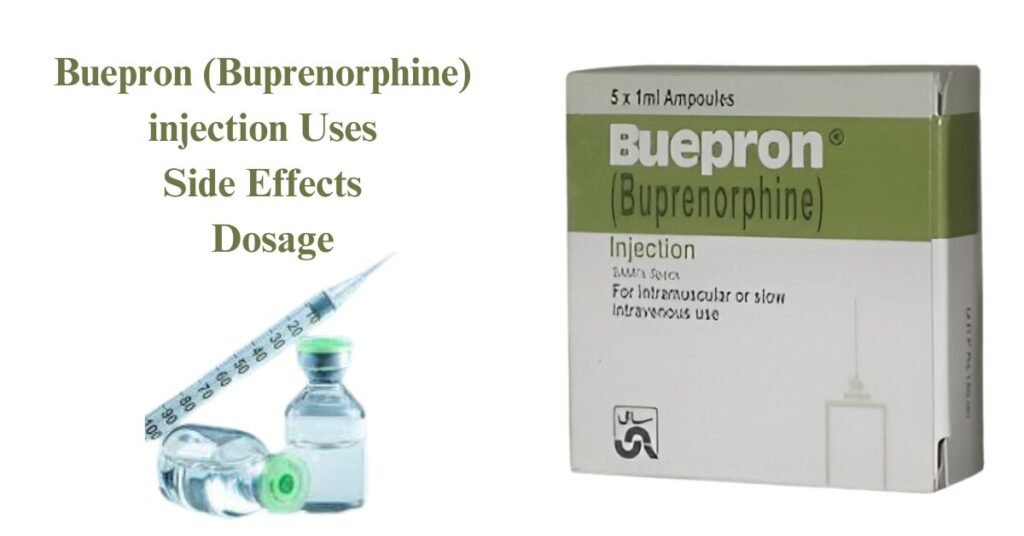 Buepron (Buprenorphine) injection Uses Side Effects & Dosage for heroin addicts